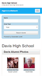 Mobile Screenshot of davishighschool.org